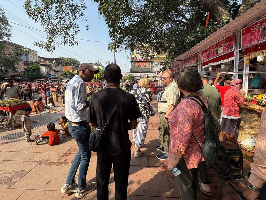 Agra: Street Food Tour with Spice Market on Tuk-Tuk Ride - Riding through Agra by tuk-tuk and rickshaw