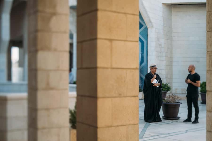 Amman Walking Tour: Hidden Gems, Culture & Street Food - King Abdullah I Mosque: an important first stop