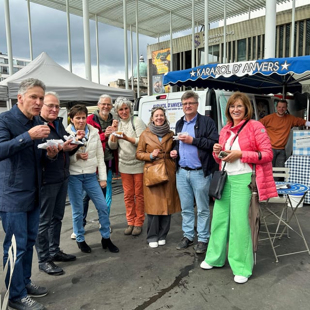 Antwerp: Food Walking Tour with 5 Tastings - What the $76 price gives you