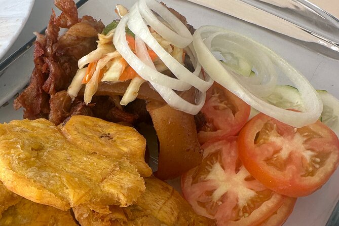 Aruba Eats Sip and Savor Local Food Tour - Pastechi and batido at The Pastechi House