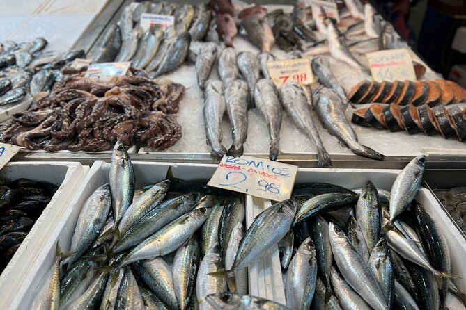 Athens Food Tour with 10+ Tastings of Greek Traditional Dishes - Athens Central Market and the food of daily life