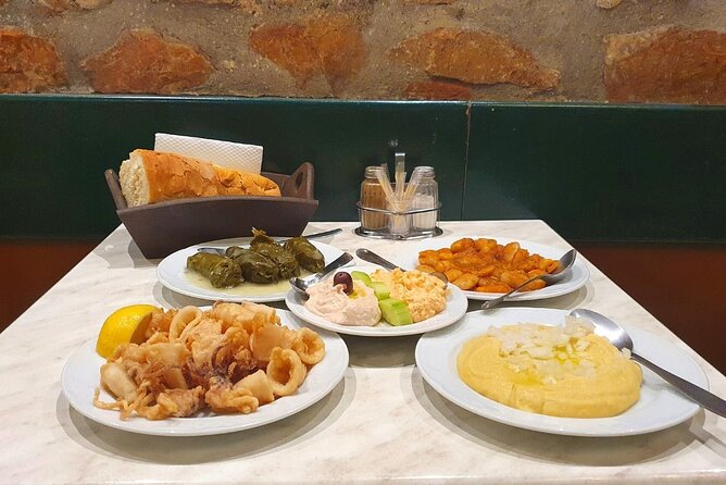 Athens Greek Food Tour Small-Group Experience - Monastiraki for sweets and Acropolis views