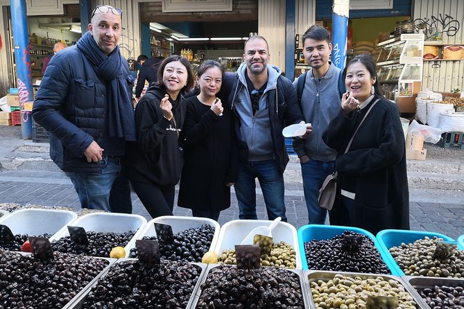 Athens Street Food Tour: Explore City's Iconic Eateries - Evripidou Street and the Central Market timing issue