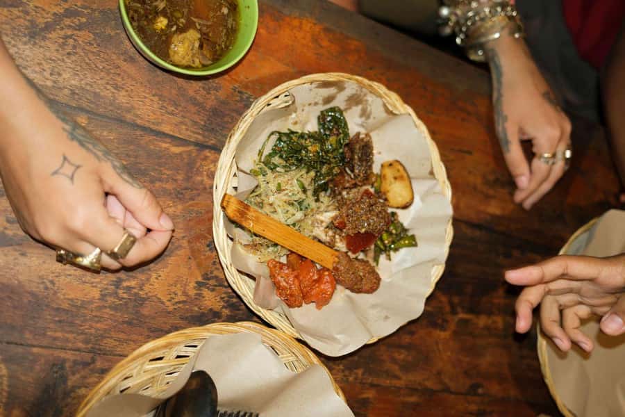 Bali: Delicious Indonesian Food Tour - Sweet corn and fried pancake choices