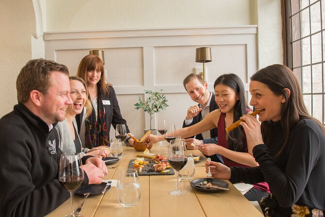 Banff Food Tour: Eat the Castle - Grapes brings food and pairing together
