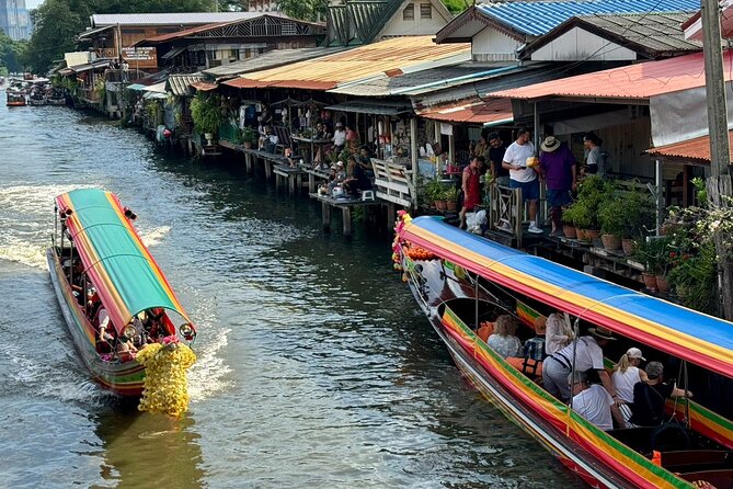 Bangkok 3-in-1 Tour: Longtail Boat,TukTuk & Street Food Adventure - The one-hour longtail boat route through Bangkok Yai