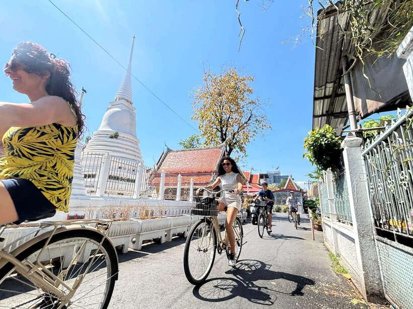 Bangkok: Bike, Boat & Food Tour in Thonburi - Key points to know before booking