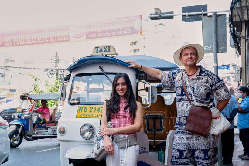 Bangkok Electric Tuk Tuk: Street Food & Markets - Starting at Sanam Chai MRT