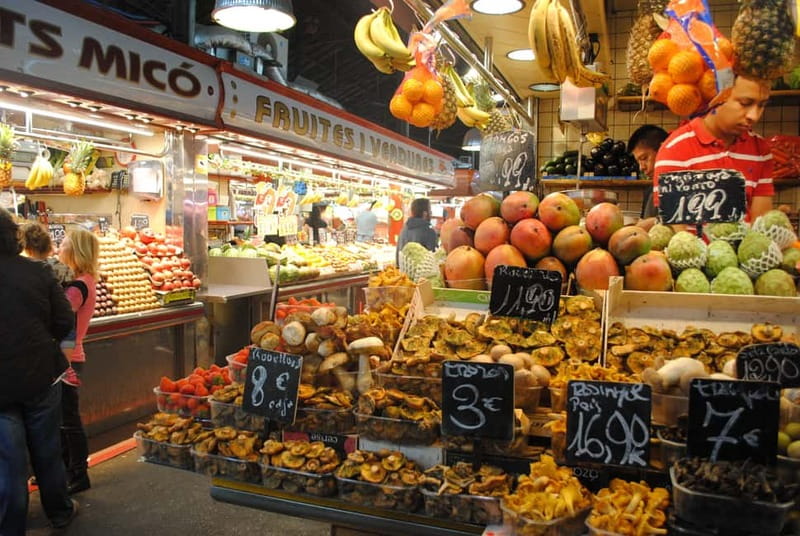 Barcelona: Markets Tour With Food and Wine Tasting Upgrade - Santa Maria del Mar in the Born neighborhood