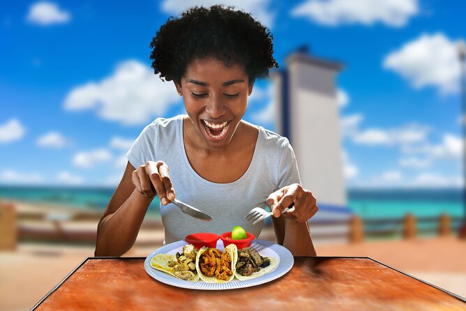 Beachside Tacos & Town Tour with Tequila Tasting From Cancun - Tequila tasting, useful facts and a sales pitch