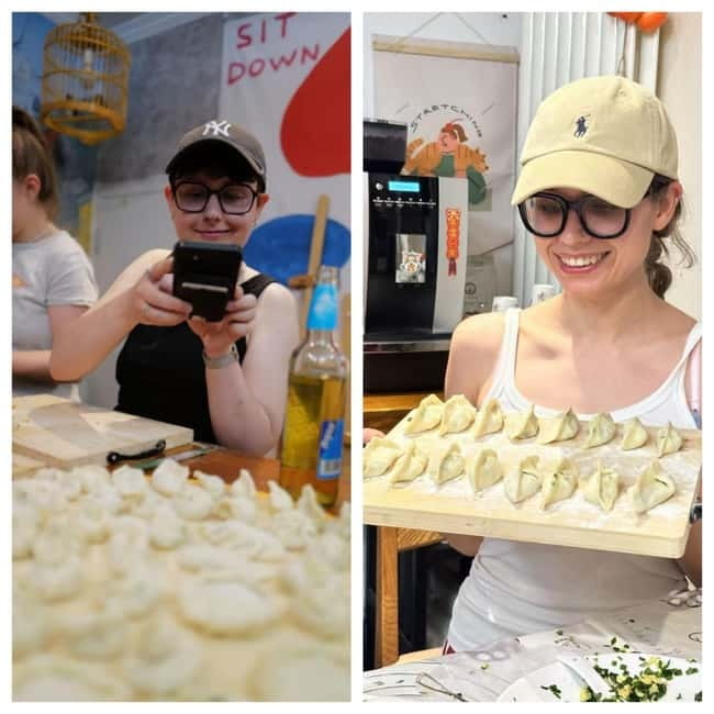 Beijing: Dumpling Making Workshop with Meal and Tea - Meat, Vegetable, and Premade Filling Options