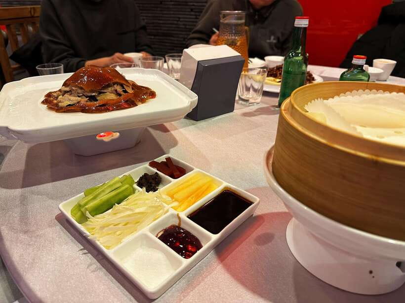 Beijing Hutong Food Crawl Delights: Peking duck, Hotpot&More - Yunnan noodles in a tucked-away restaurant