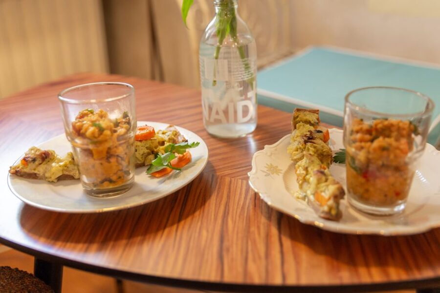 Berlin: Mitte Culinary Food Tour - St. Nicholas’ Church adds an older Berlin layer