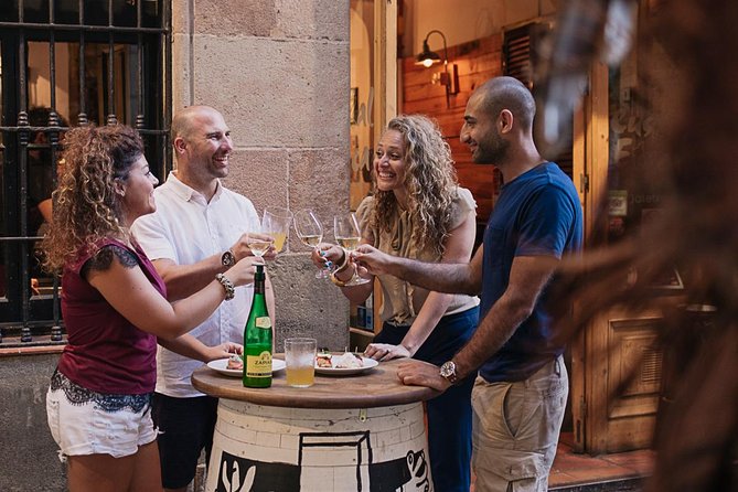 Born to Eat: Gourmet Tapas & Wine Small Group Tour in Old Barcelona - Passeig del Born and the name of the district