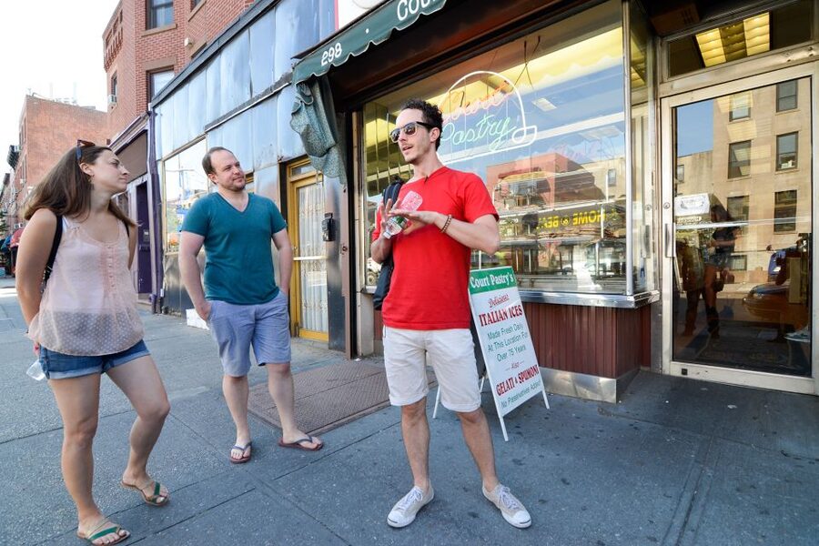 Brooklyn Food Tour: Heights, DUMBO & Bridge Views - Time Out Market adds a modern food stop
