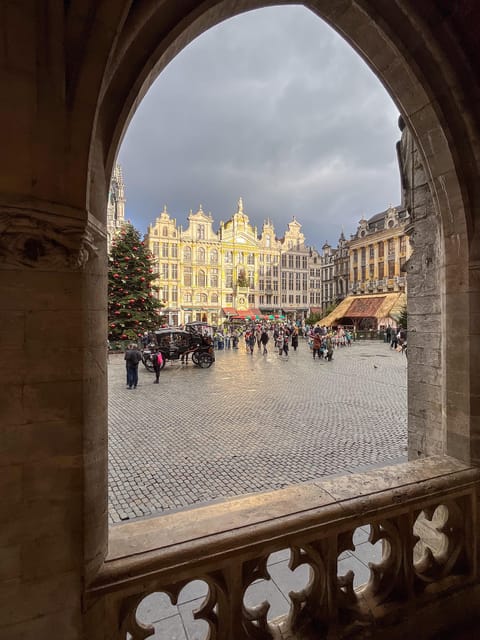 Brussels Food Tour: Main Dish, Beer, Waffle & Chocolate - The Grand Sablon adds chocolate, antiques and polished Brussels