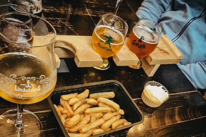 Brussels Walking and Tasting Tour (Beers,Chocolates&Fries/Waffle) - Choosing between Belgian frites and a waffle