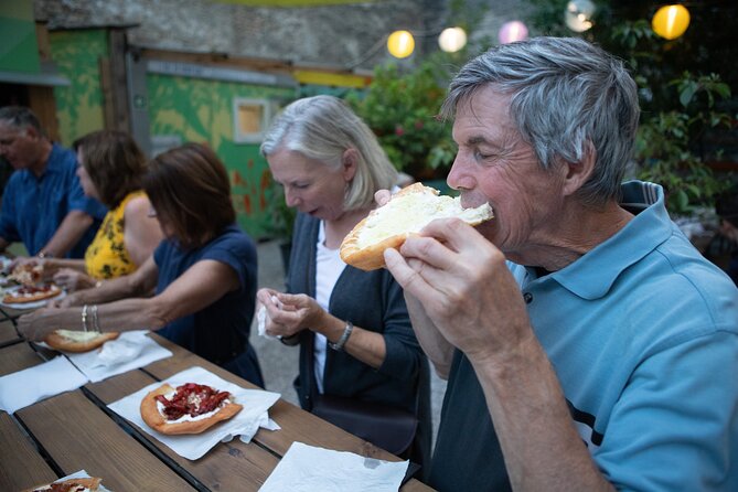 Budapest Street Food Tour with Local Snacks, Dessert and Beer - Strudel turns dessert into a small performance