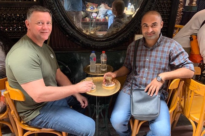 Cairo Food Tour- Shwarma, Falafel, Egyptian Koshare... - Walking downtown with a local guide