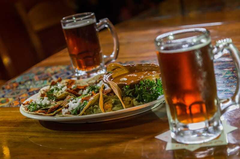 Cancún: Taco & Local Beer Tasting Tour with transportation - Stop one on Av Carlos Nader