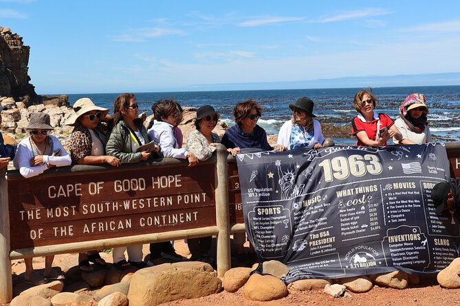 Cape Town: Cape of Good Hope, Table Mountain & Wine Tasting Tour - Boyes Drive begins with False Bay views