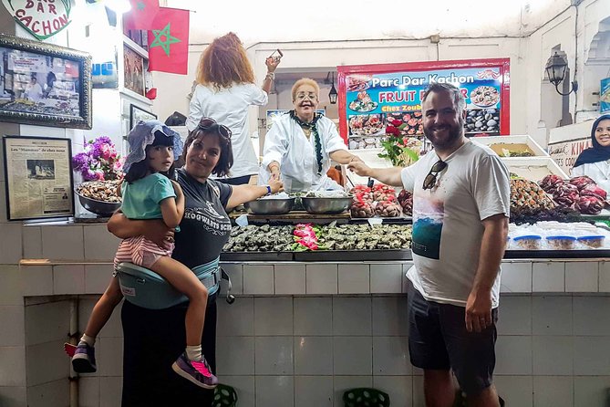 Casablanca Food Tour - Walking from the market through the Old Medina