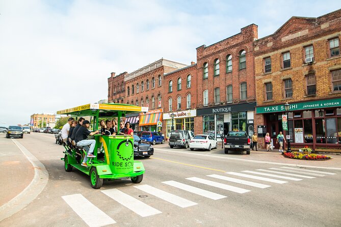 Charlottetown waterfront SOLAR PartyBike food & drink experience! - A rolling introduction to Charlottetown