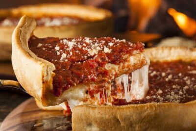 Chicago Loop District Food Tour with Deep Dish & Beef Sandwich