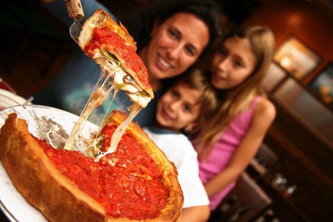 Chicago Pizza Tour - Tavern-style pizza near Grant Park