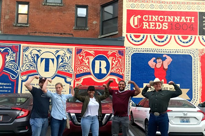 Cincinnati Wine & Dine In OTR with Riverside Food Tours - ArtWorks murals make the walk more than a route between meals