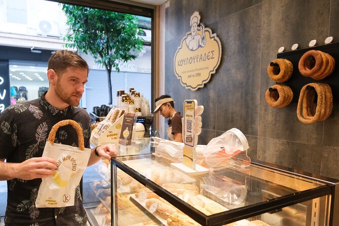 Classic Athens Food Tour with Local Drink & Market Visit - Starting with bakery food near Syntagma