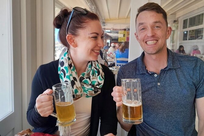Cruise Ship Guest Beer & Food Tour - Chania Old Port - Stop one: a long tasting at a popular Old Town restaurant