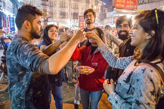 Delhi Food Walk: Rickshaw Ride, Street Eats & Market Tour - Kamla Nagar Market and the Hanuman temple