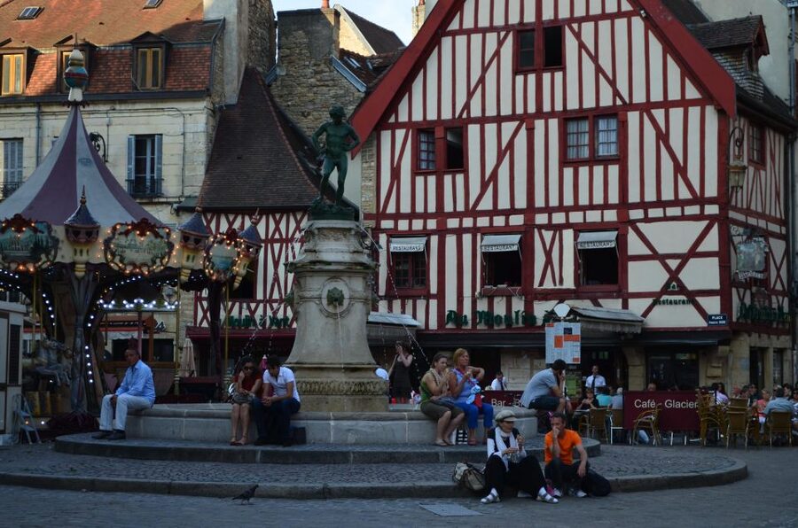 Dijon City Tour : Highlights Tour with Gourmet Break - The Dukes, Place de la Libération, and the Owl