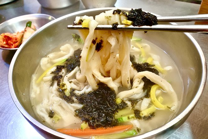 Downtown Seoul Guided Food & Market Tour with 8+ Local Tastings - The secret dish and the final tea stop