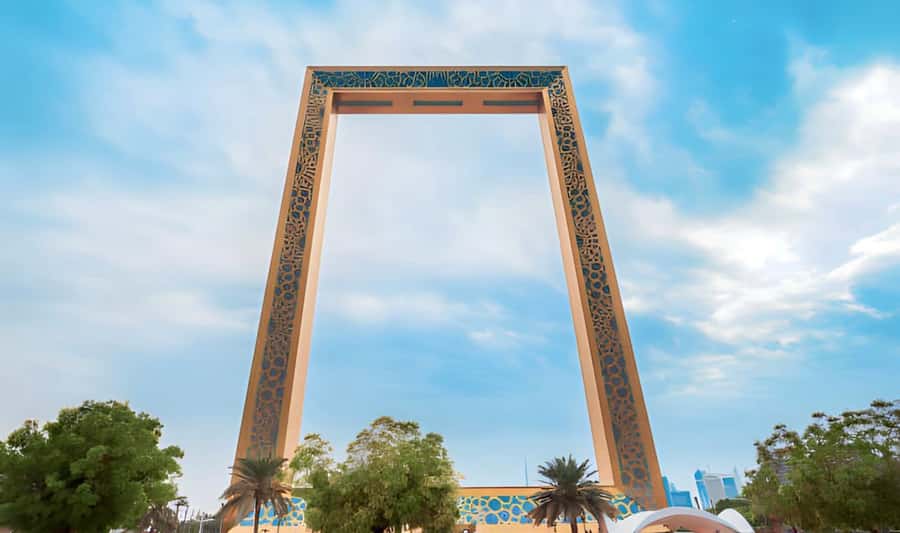 Dubai: City Highlights Tour with Blue Mosque & Street Food - Dubai Frame, the tour’s optional finale