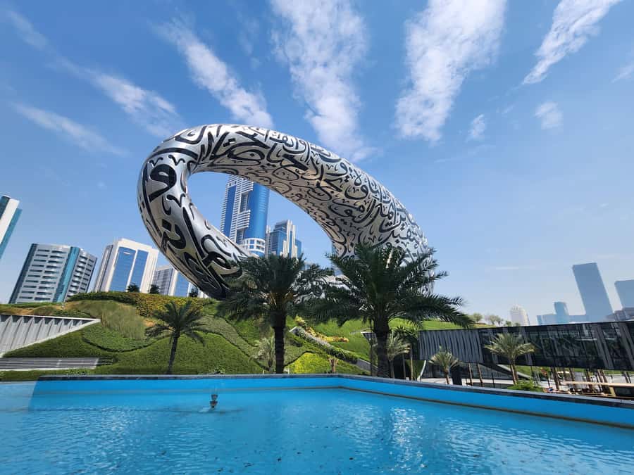 Dubai: City Highlights Tour with Blue Mosque & Street Food - The van ride and Dubai’s modern center