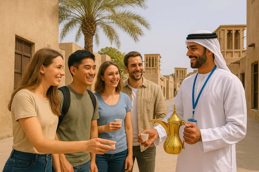 Dubai.Discover Old town,Markets,street food,Abra &Museums - Historic houses, coffee, and local customs