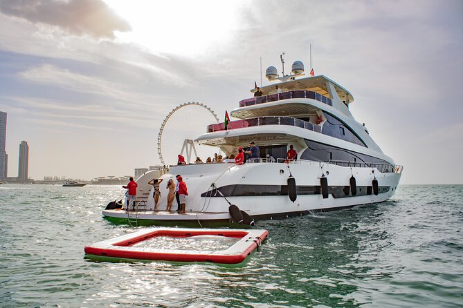 Dubai Harbour Super Yacht Experience with gourmet & Drinks - Food, drinks, and the real meaning of gourmet