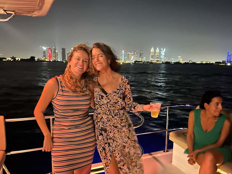 Dubai: Luxury Sightseeing Cruise with Food and Drinks - The Italian captain and personal service