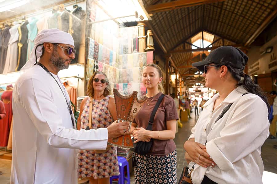 Dubai: Old Town, Street Food, Creek, Souks, & Emirati House - Spice Souk: smells, color, and sales talk