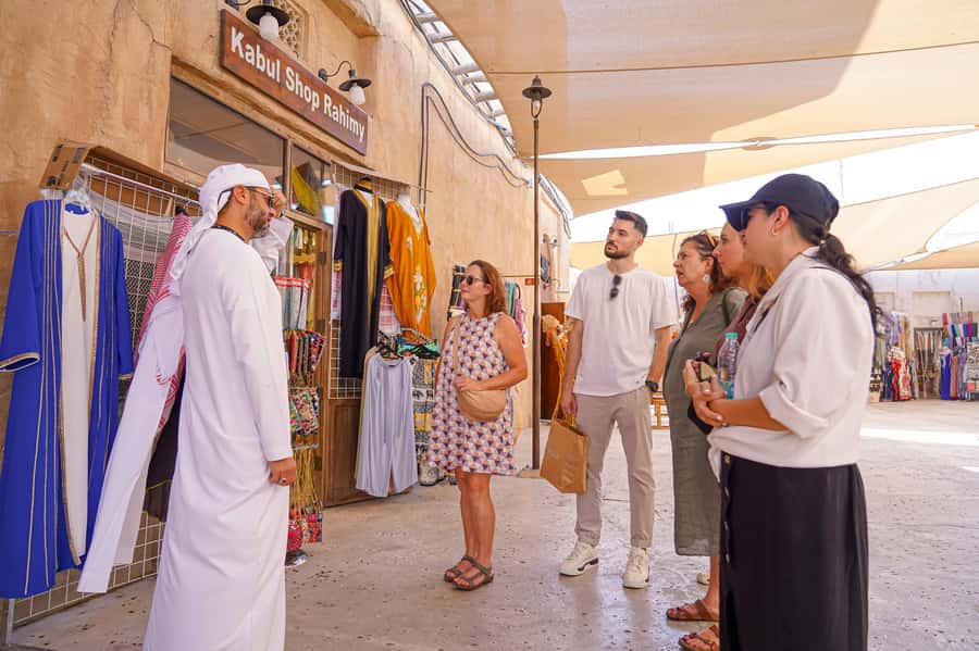 Dubai Private Top Attractions, Premium Vehicle & Street Food - Gold Souk and Spice Souk