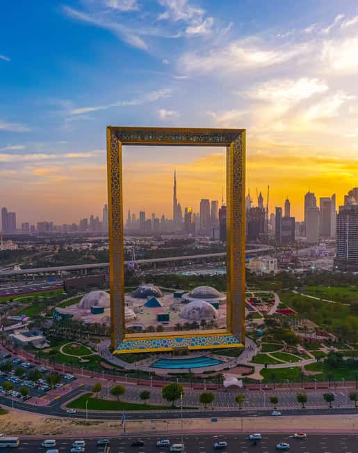 Dubai Top Highlights: Frame Entry, Souks, Abra & Street Food - Burj Khalifa: photo stop or longer visit