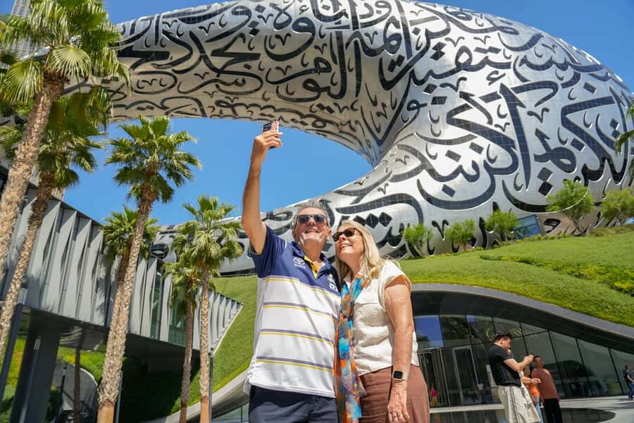 Dubai Top Highlights: Frame Entry, Souks, Abra & Street Food - Dubai Frame: the clearest city view
