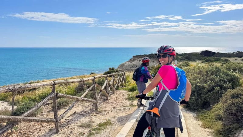 E-Bike: Adventure to the Scala dei Turchi, Sicilian Villages, and a food experience - A Sicilian Village and Street Food Stop