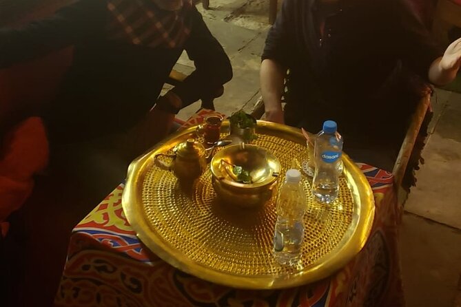 Egypt Food Tour & Egyptian food - Old Cairo streets, a bazaar and a mosque