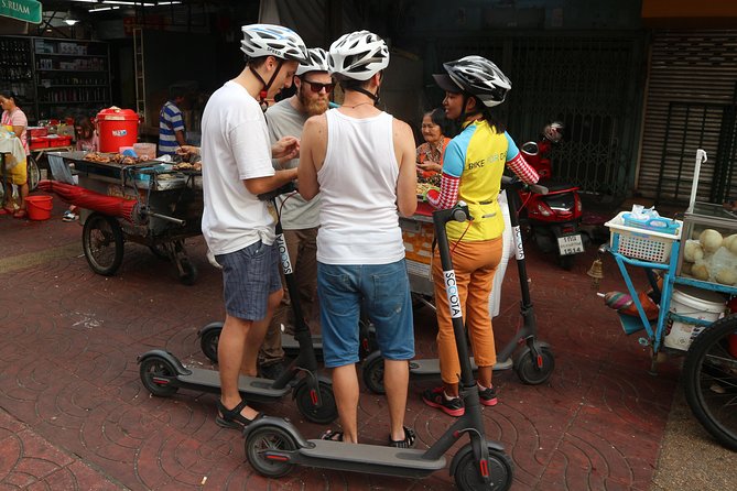 Explore Bangkok by E-Scooter & Try Street Food - What you actually get for $43.99