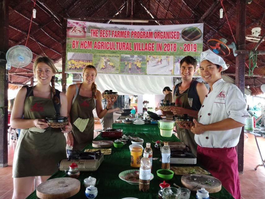 Farm-To-Table Healthy Cooking Class: Half-Day Tour - Cooking four or more healthy Vietnamese dishes