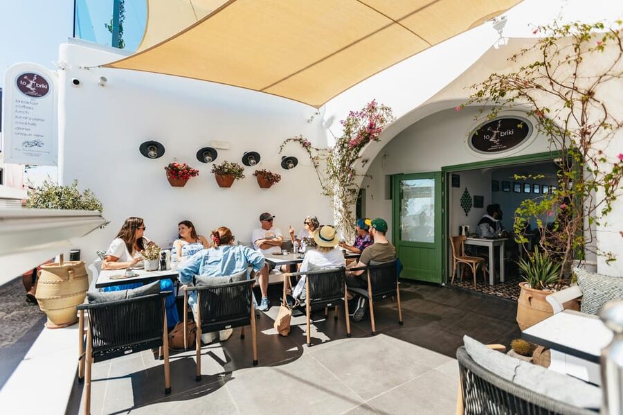 Fira: Guided Foodie Walking Tour with Tastings - Olive oil, honey, and the details behind Greek food