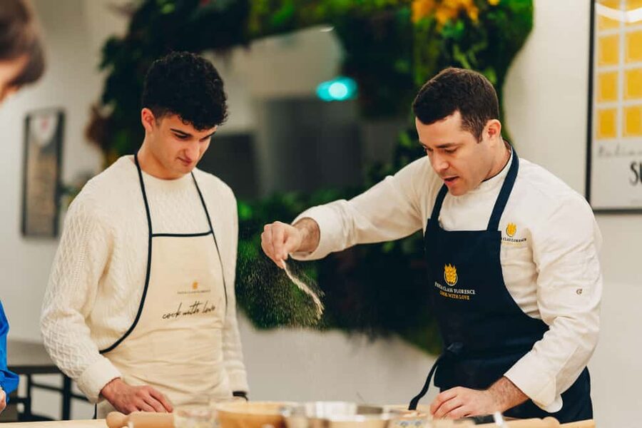 Florence: Art of Pasta Cooking Workshop with Food and Wine - What happens during the three hours